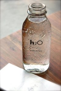 water, h20, bottle